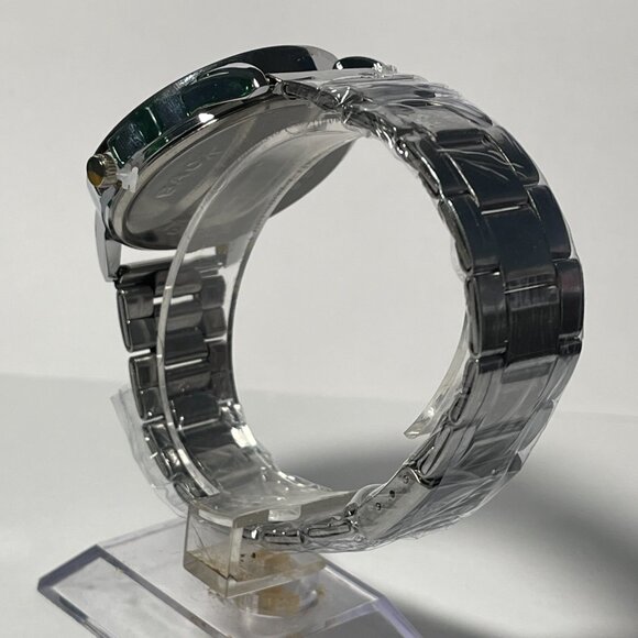 Atlanta Falcons NFL Team Logo Men's Stainless-Steel Silver Watch NEW - Picture 3 of 6